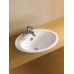 Կախովի լվացարան WeltWasser WW DEILBACH 6002 55x47x20 սմ, սպիտակ փայլուն