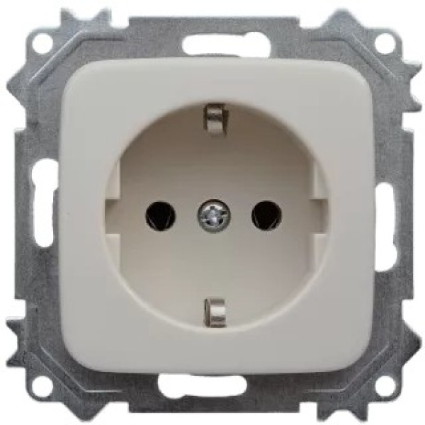 Վարդակ հողանցումով փղոսկր  G805  TITAN