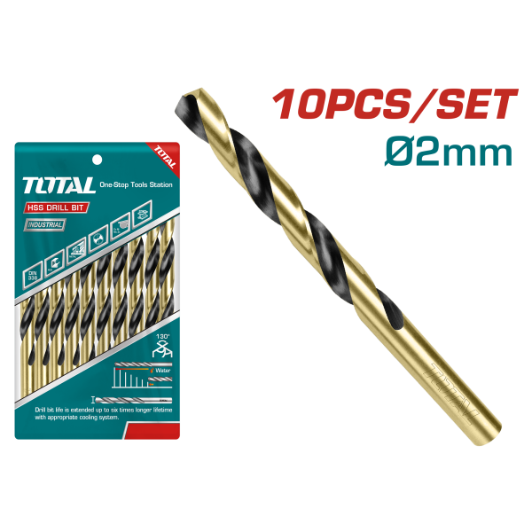 Մետաղի գայլիկոն 2մմ TOTAL TAC100203