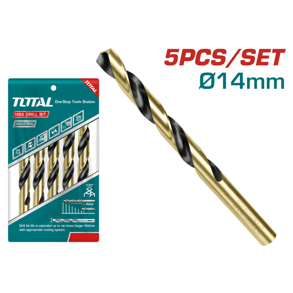 Մետաղի գայլիկոն 14x151մմ TOTAL TAC101403