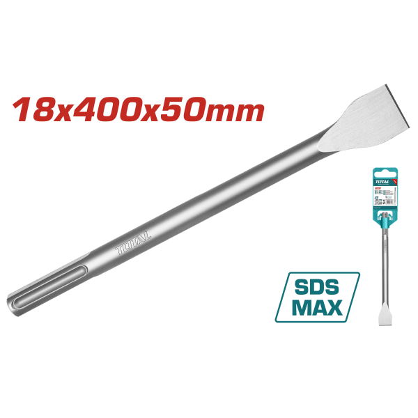 Հորատիչի զուբիլ SDS max 18x400x50մմ TOTAL TAC15221822