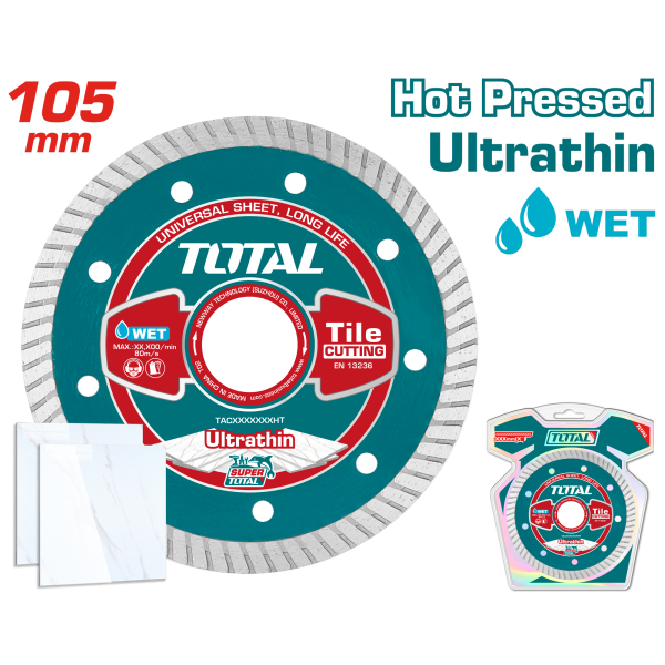 105մմx20մմ Ալմաստե սկավառակ TOTAL TAC2131051HT