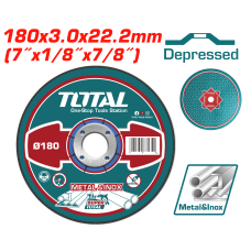 180մմ*3մմ Մետաղ կտրող սկավառակ TOTAL TAC2211801