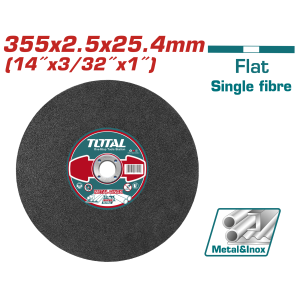 Մետաղ կտրող սկավառակ TOTAL TAC2253551