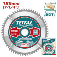 185մմx16/20մմ 60T Սղոց փայտի TOTAL TAC231413