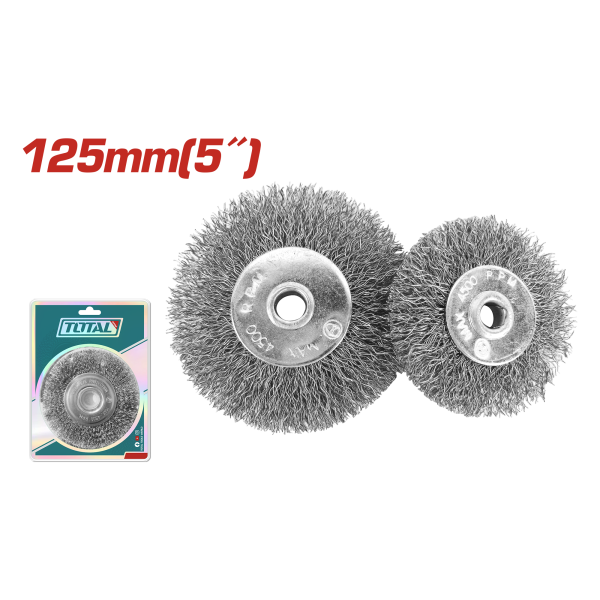 Խոզանակ մետաղական 125մմ TOTAL TAC36051