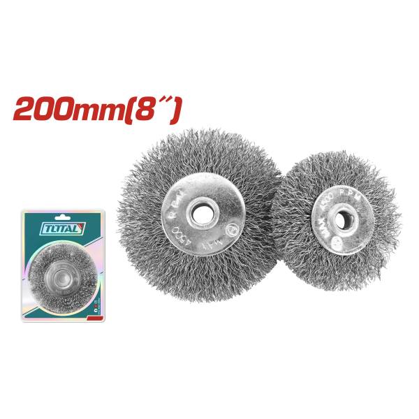 Խոզանակ մետաղական 200մմ TOTAL TAC36081