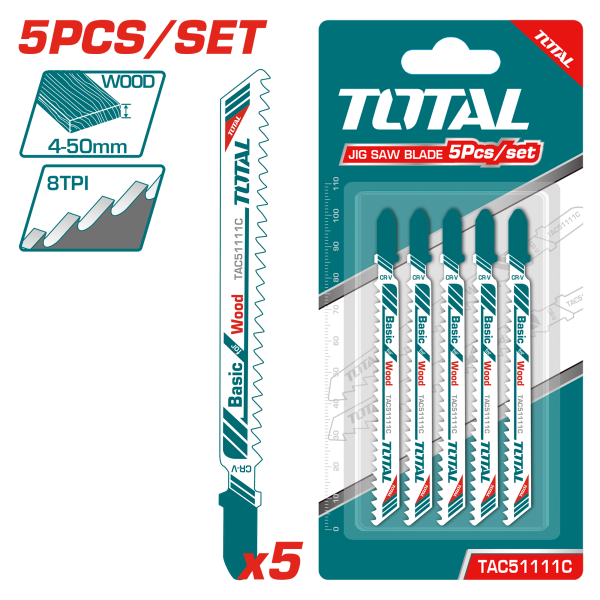 Էլեկտրական նրբասղոցի փայտի սղոց TOTAL TAC51111C