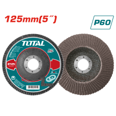 Հղկող սկավառակ շերտավոր 125մմ P60 TOTAL TAC631252