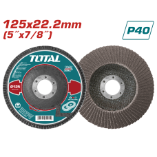 Թերթիկավոր հղկող սկավառակ TOTAL TAC6312540