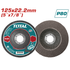 Թերթիկավոր հղկող սկավառակ TOTAL TAC6312580