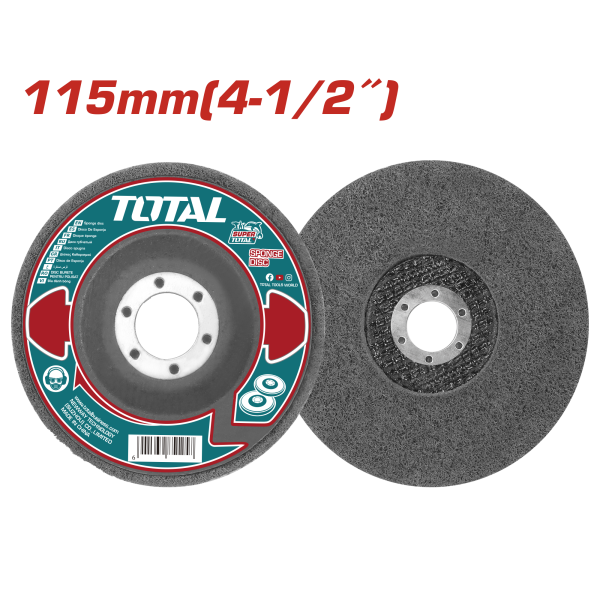 Հղկող սկավառակ շերտավոր 115մմ TOTAL TAC661151