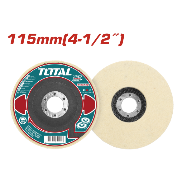 Հղկող սկավառակ ֆետրե 115մմ TOTAL TAC671151