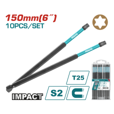 Պտուտակադարձիչի նասադկա 150մմ աստղաձև T-25 TOTAL TACIM16T2563
