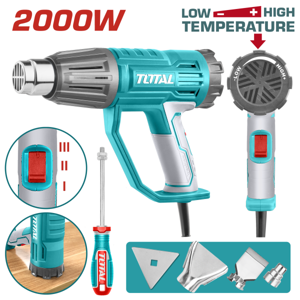 Տեխնիկական ֆեն 2000W TOTAL TB20045