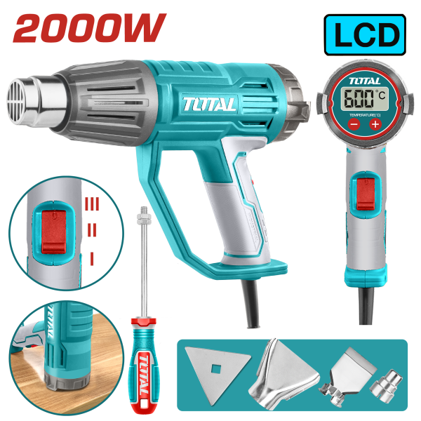 Տեխնիկական ֆեն 2000W TOTAL TB20056
