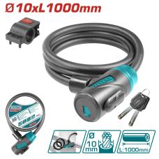 Կողպեք հեծանիվի 1000մմ TOTAL TBK11010