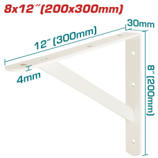 Դարակի նեցուկ 8x12” TOTAL THDSB0812