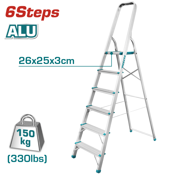 Կենցաղային Սանդուղք 6 քայլ TOTAL THLAD06061