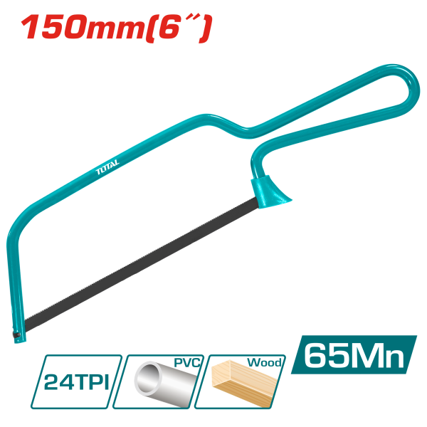 Սղոց մետաղի փոքր TOTAL 150մմ THMHF1501