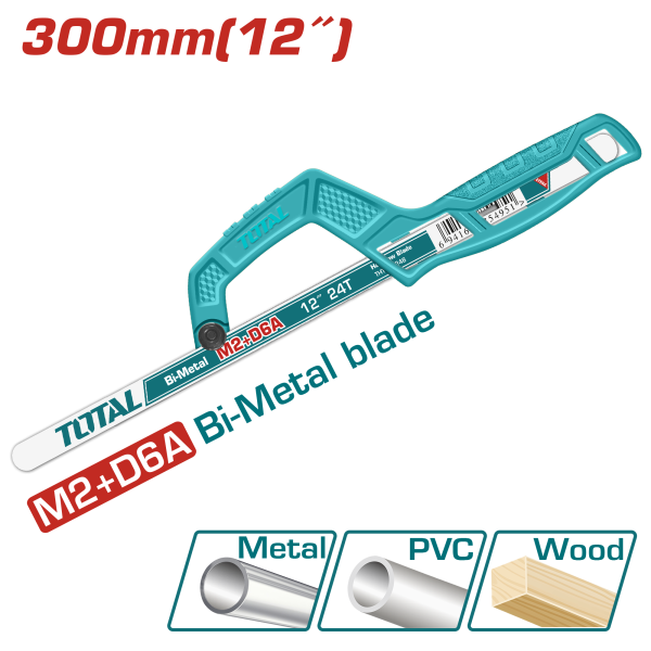 Ձեռքի սղոց փոքր 250մմ TOTAL THMHF1504
