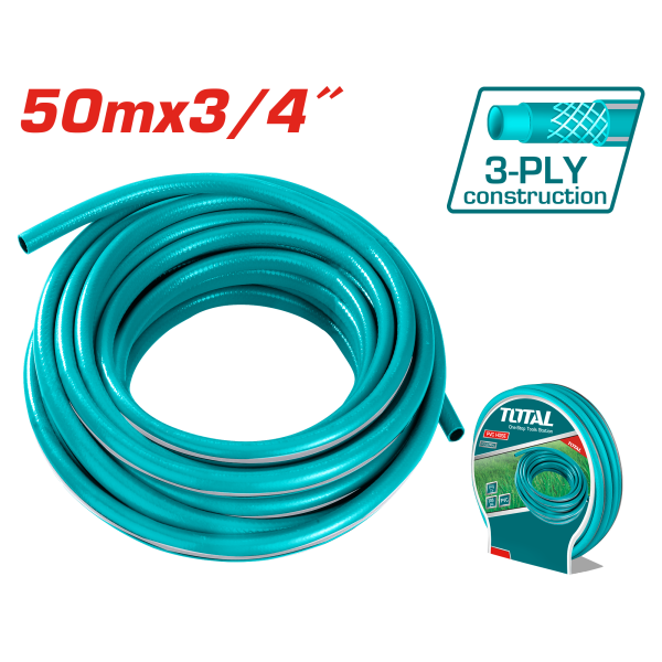 Ռետինե խողովակ 3/4'' 50м TOTAL THPH50341