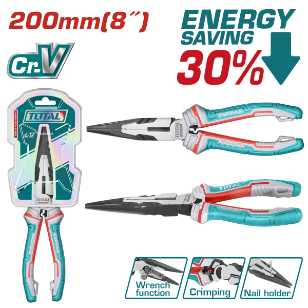 Երկարաշուրթ 200մմ CR-V 30% TOTAL THT220806S
