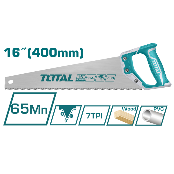 Սղոց փայտի 400մմ TOTAL THT55166 Սղոց փայտի 400մմ TOTAL THT55166