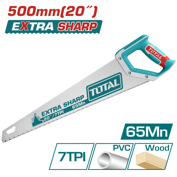 Սղոց փայտի TOTAL THT55206 500մմ