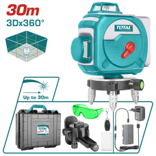 3D լազերային հարթաչափ կանաչ գծերով  5000mAh TOTAL TLL255267