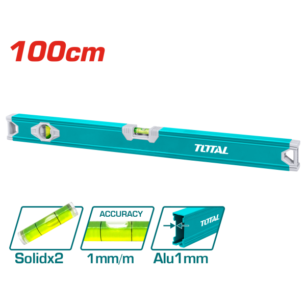 Հարթաչափ 100մմ TOTAL TMT210036