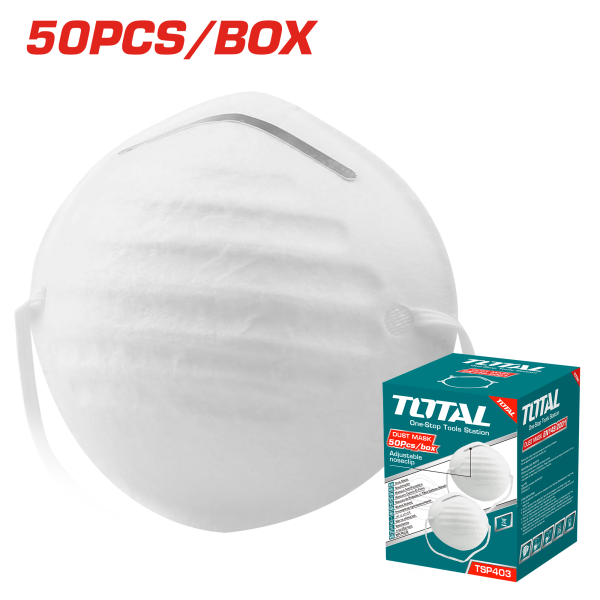 Շնչադիմակ տուփով TOTAL TSP403