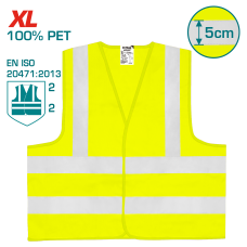 Արտացոլող բաճկոն դեղին TOTAL TSP502 XL