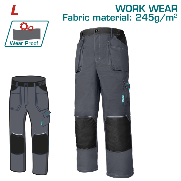 Աշխատանքային տաբատ TOTAL TSP6022.L Աշխատանքային տաբատ TOTAL TSP6022.L